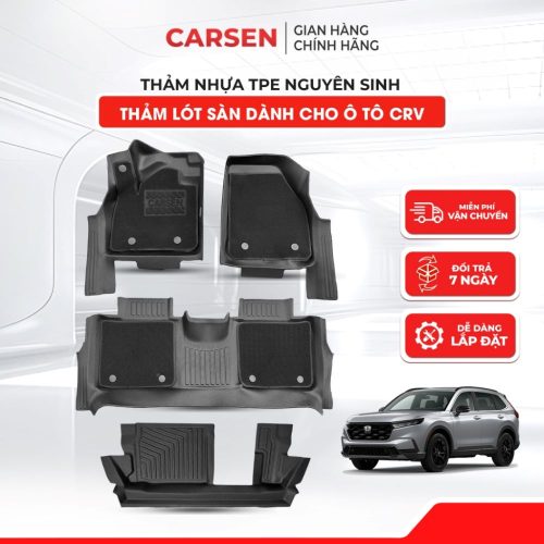thảm lót sàn ô tô TPE Honda CRV 2018-2025