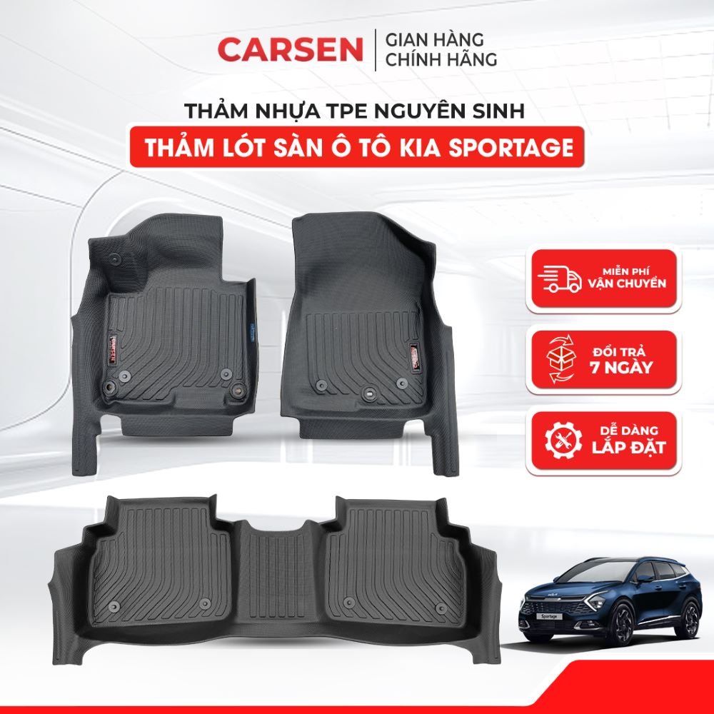 Thảm lót sàn ô tô TPE Kia Sportage