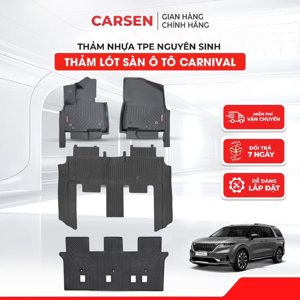Thảm sàn Kia Carnival 2021-2025