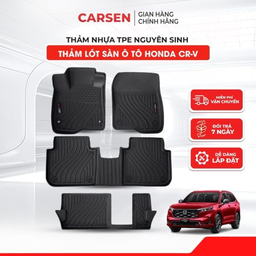 Thảm lót sàn ô tô TPE Honda CRV