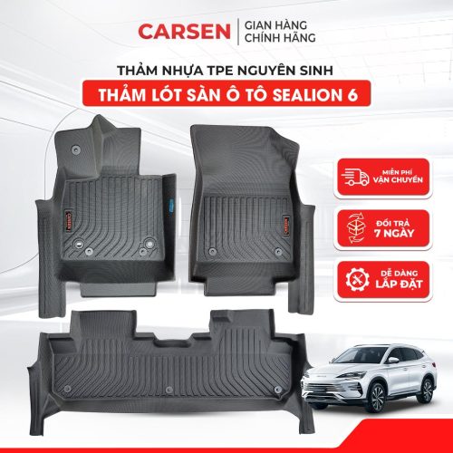 Thảm lót sàn ô tô TPE BYD Sealion 6
