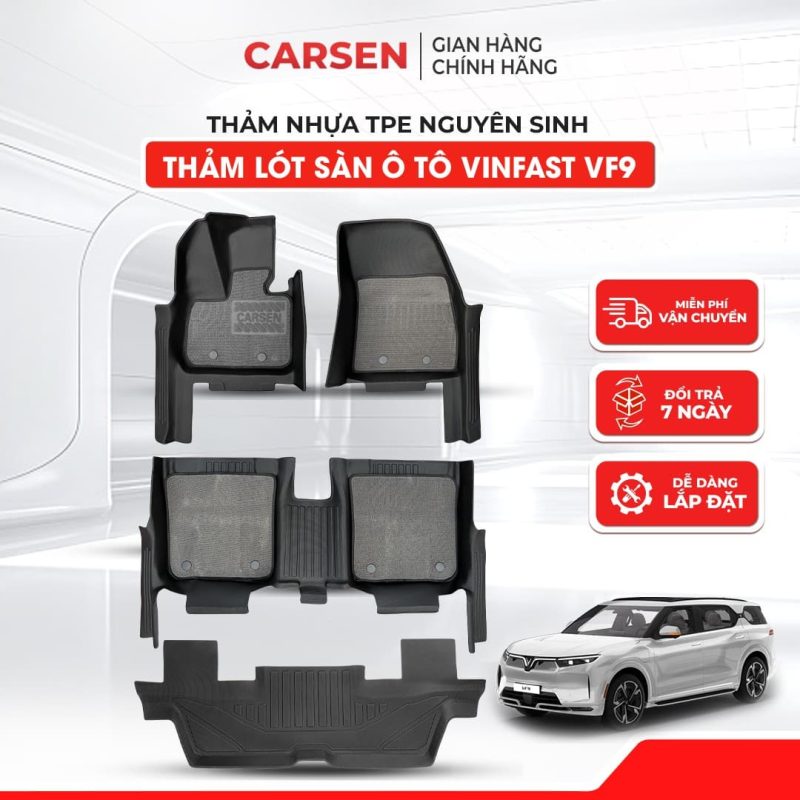Thảm lót sàn xe Vinfast VF9