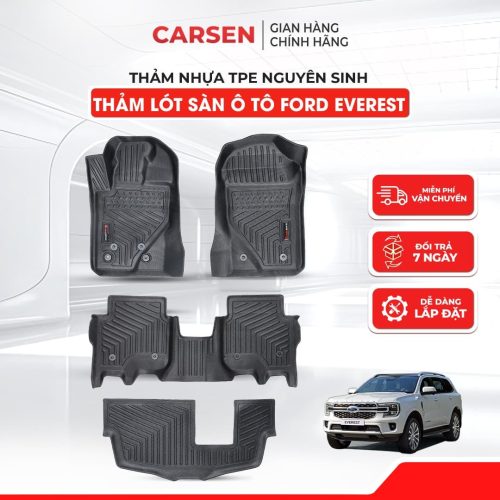 Thảm lót sàn xe Ford Everest