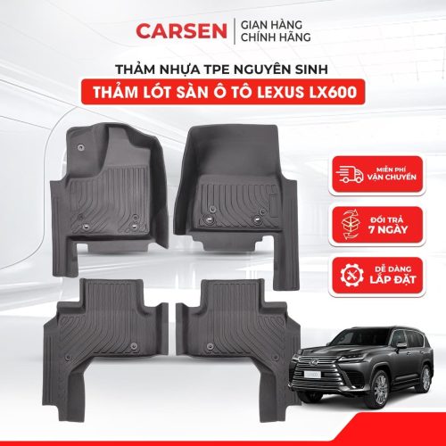 Thảm lót sàn ô tô TPE Lexus LX600