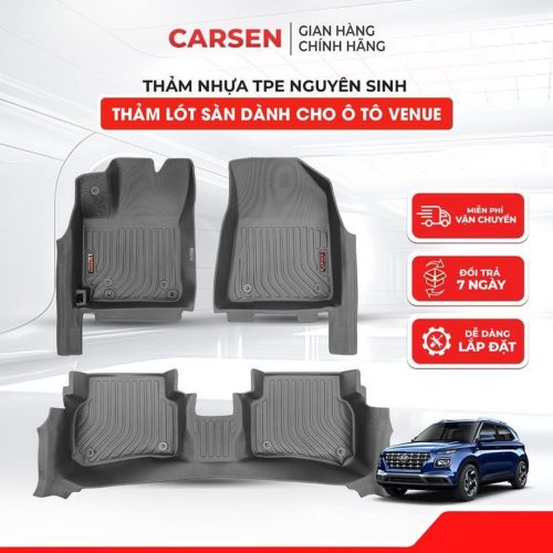 thảm lót sàn ô tô TPE Hyundai Venue