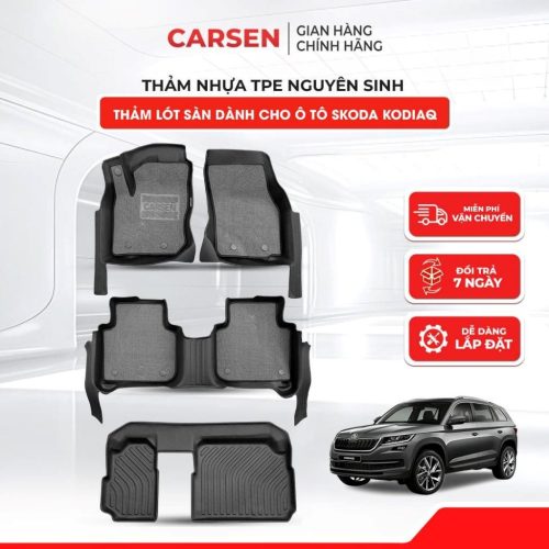 thảm trải sàn ô tô Skoda Kodiaq