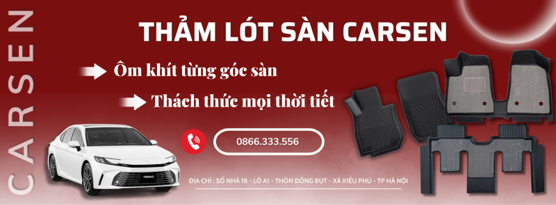 nên dùng thảm lót sàn ô tô loại nào